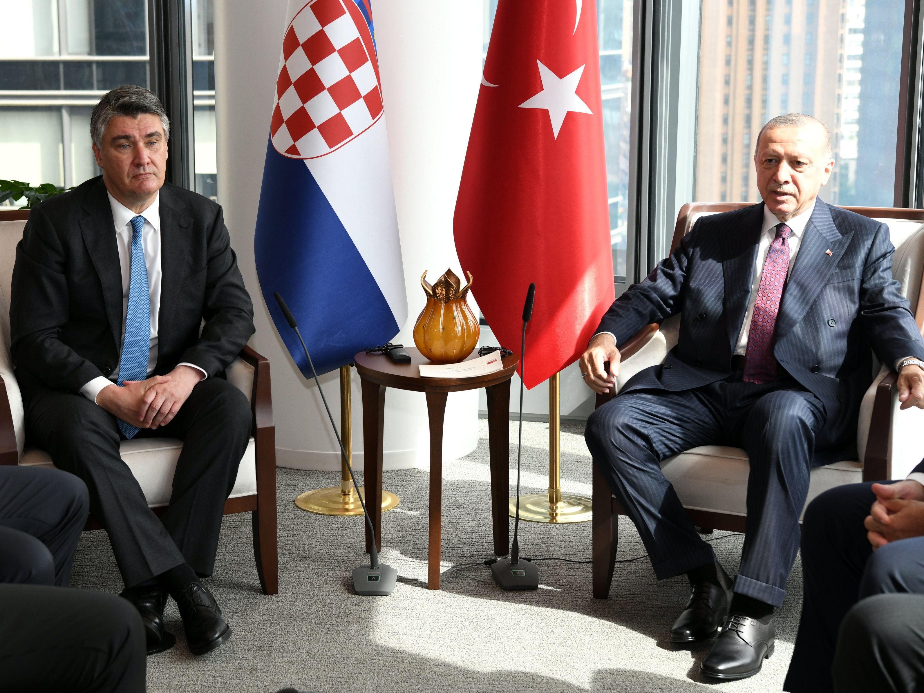 President Milanović Meets With President Of The Republic Of Turkey Erdoğan President Of The 